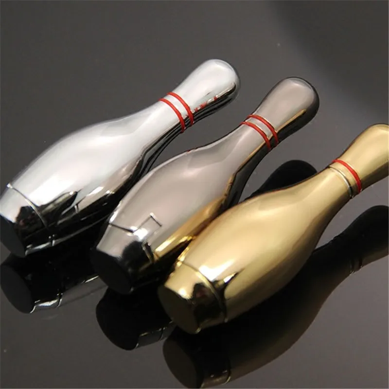 

Creative Bowling Lighter Compact Jet Butane Gas