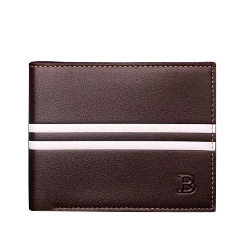 

Wallet Men Leather Wallet ID Card Credit Holder Clutch Bifold Coin Purse Carteiras Masculina Wizytownik