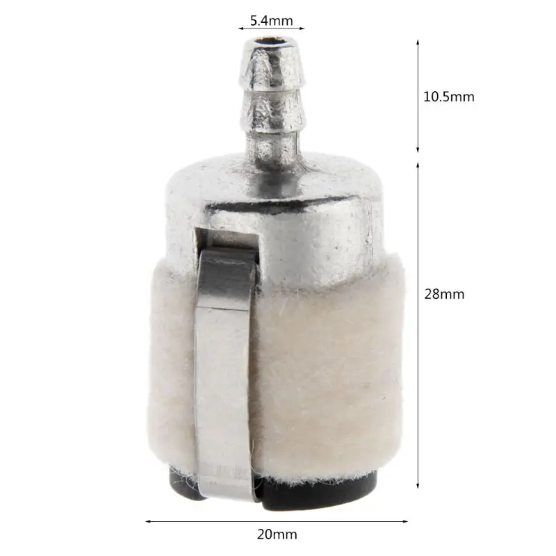 Chainsaw mower garden machinery oil filter garden tools accessories Fuel Filter For Weedeater Poulan Craftsman Trimmer Chainsaw grass trimmer accessory steel tubes grass trimmer filter kit