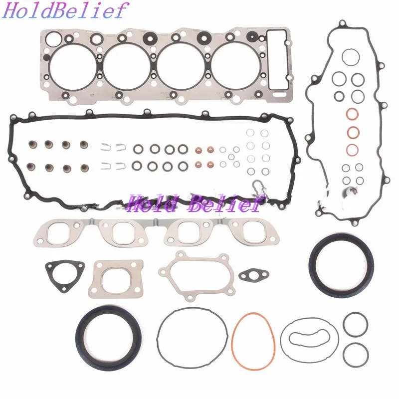 Комплект прокладок двигателя для грузовика Isuzu 4HK1-TCS ELF NPR NKR NQR 700P GMC 5.2L | Автомобили