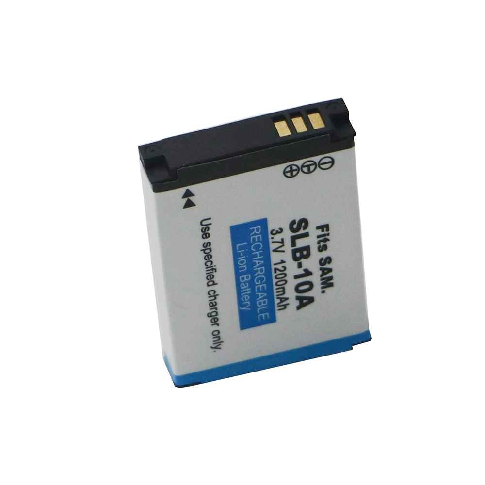 Аккумулятор SLB10A SLB 10A 1200 мАч для Samsung NV9/TL9 M310W L310W/SL310 L210 L110 L100 P1000 ES60 ES55/SL102