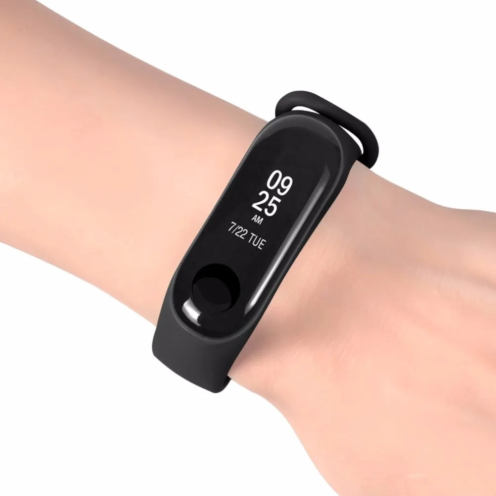 Miband 3 ремешок Mi band 3 ремешок на запястье аксессуары сменный Браслет умные аксессуары для Xiao Mi Band 3 замена браслета