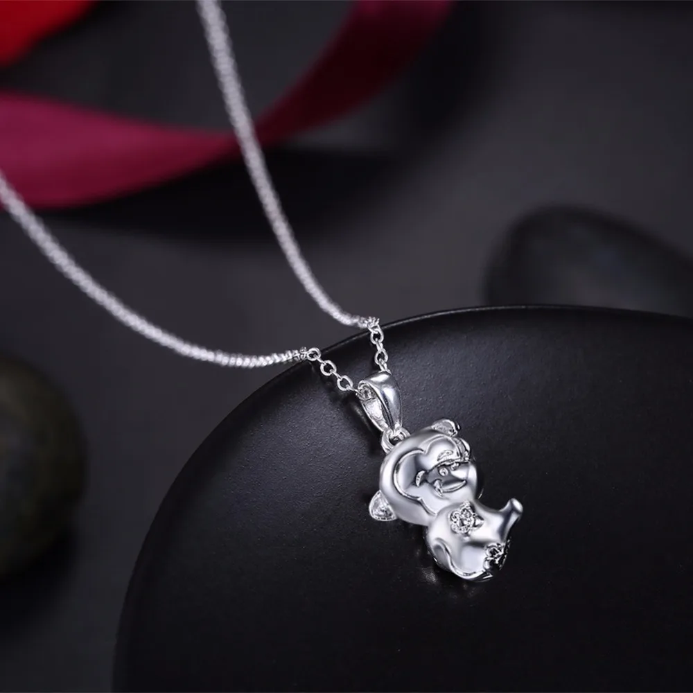 Rat/Ox/Tiger/Rabbit/Dragon/Snake/Horse/Goat/Monkey/Dog/Pig 12 Chinese Zodiacs 3D Animal Stereoscopic Collares Necklace Jewelry Rat/Ox/Tiger/Rabbit/Dragon/Snake/Horse/Goat/Monkey/Dog/Pig 12 Chinese Zodiacs 3D Animal Stereoscopic Collares Necklace Jewelry