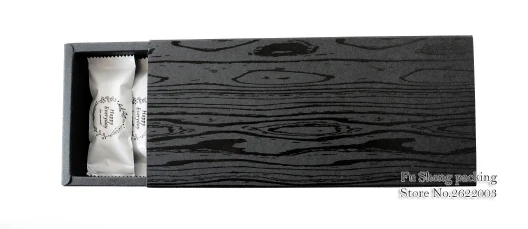 23,5x10,7x4,7 см черный деревянный дизайн картонные подарочные коробки обложка Коробка торт/конфета Свадьба любимая коробка 100 шт./партия