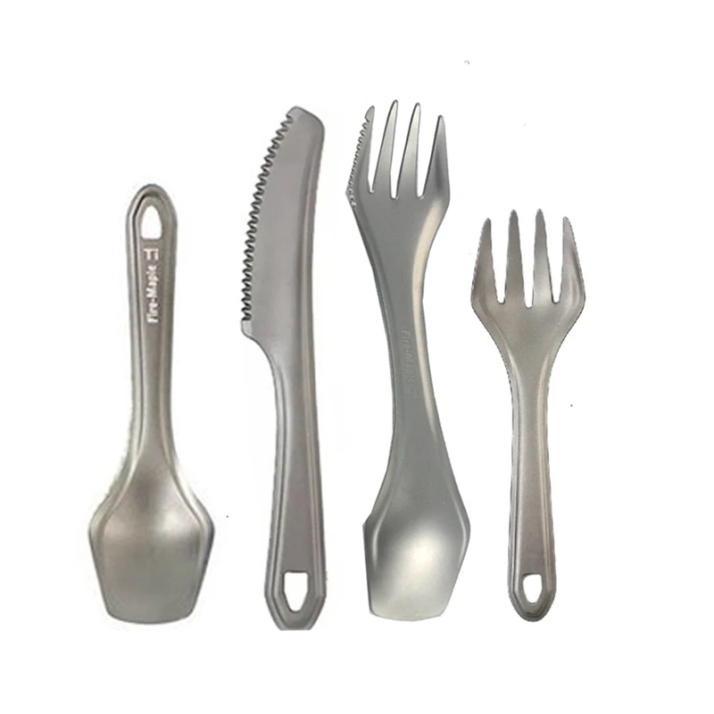 Fire maple Outdoor Titanium Cutlery Spork Spoon Fork Knife Ultralight