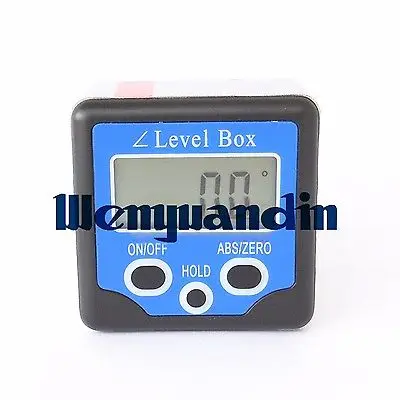  Digital Inclinometer Angle Protractor Gauge Bevel Box Meter 180 Degree Mini Inclinometer Angle Find