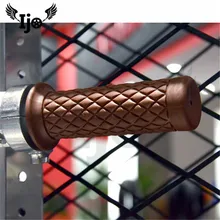 Мотоциклетная ретро ручка универсальная ручная клеевая деталь высокое качество нескользящая 22 мм 25 мм Refit Dirtbike руль ручки