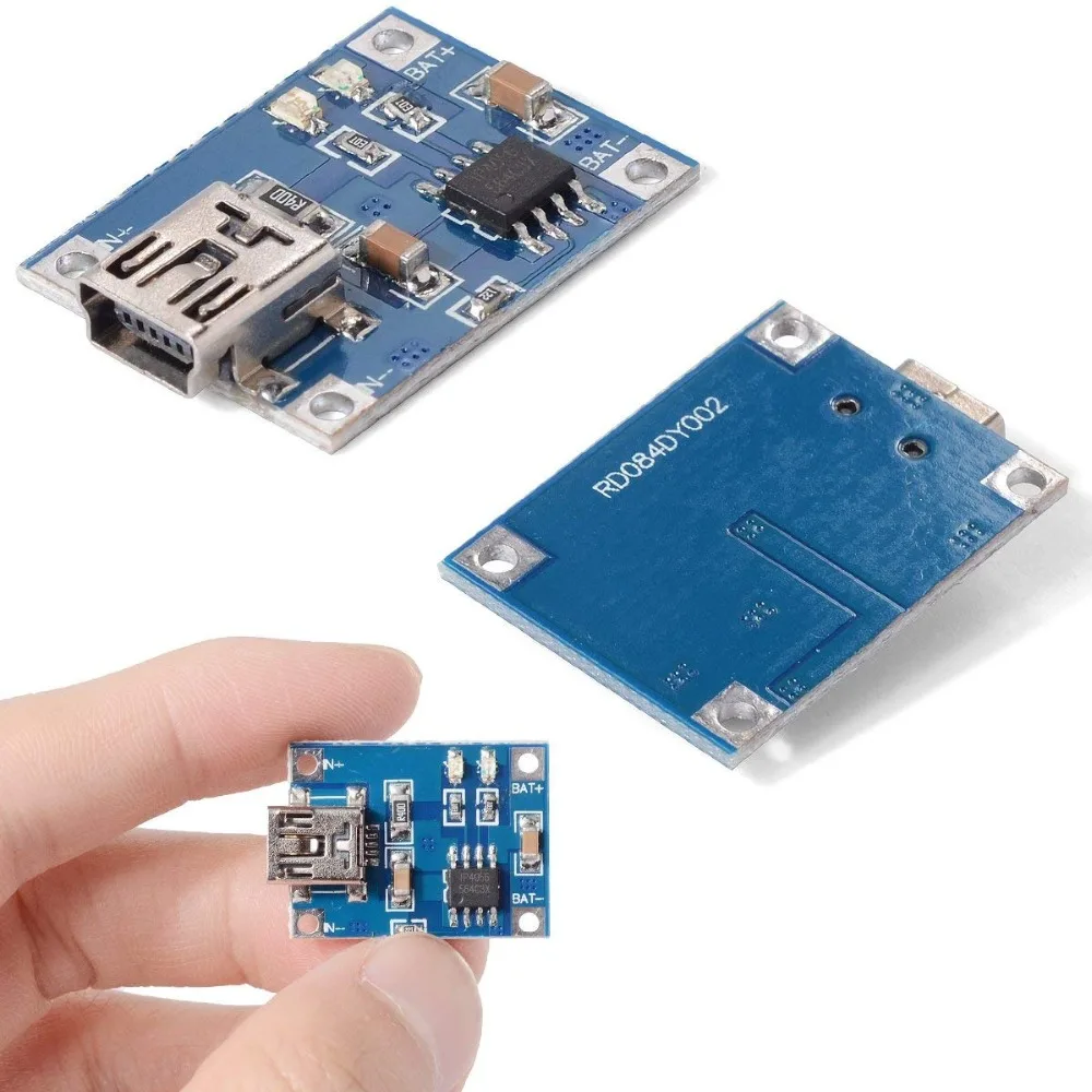 TP4506 модуль зарядного устройства литиевой батареи MINI USB 5V 1A TP4056 зарядная плата с