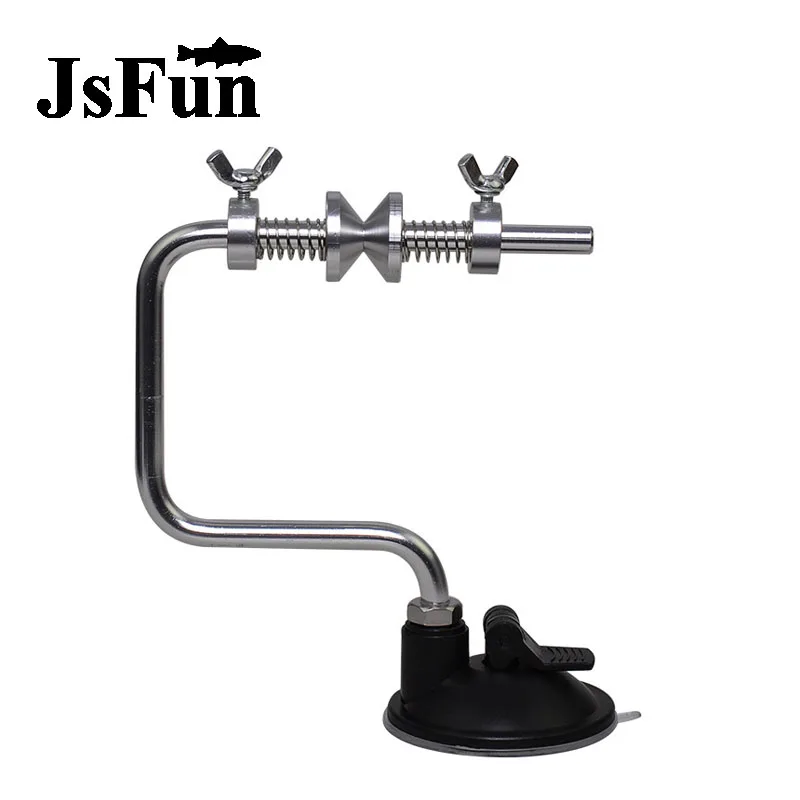 

JSFUN Portable Aluminum Fishing Line Winder Reel With Vacuum Grip Device 120g Spooler System Fishing Tackle Accessories FO184
