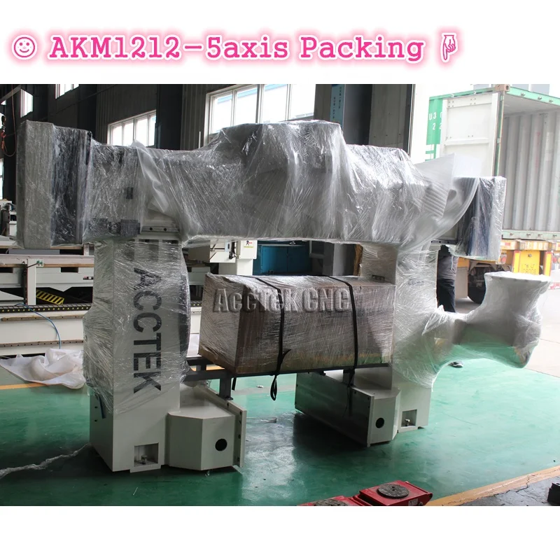 Jinan Acctek machinery 5 axis cnc фрезерный станок 1212 5 axis cnc