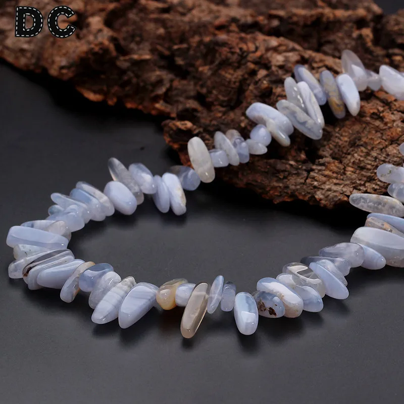 

DC 40cm/Strand Dia 8-25mm Natural Stone Clear Purple Created Beads for DIY Jewelry Bracelet Necklace Earring Findings F1871