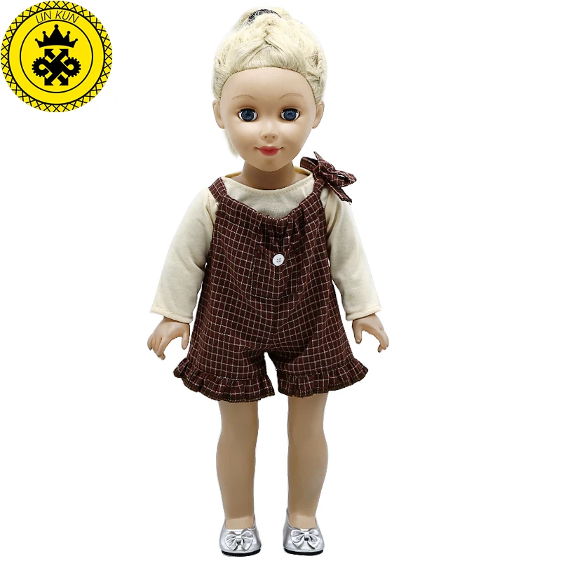18 inch doll overalls