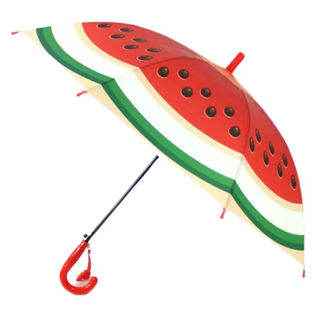 

SAFEBET Children Umbrella Watermelon Kids Umbrellas Cartoon Ladybug Umbrella Cute Animals Girl Umbrellas Dropshipping
