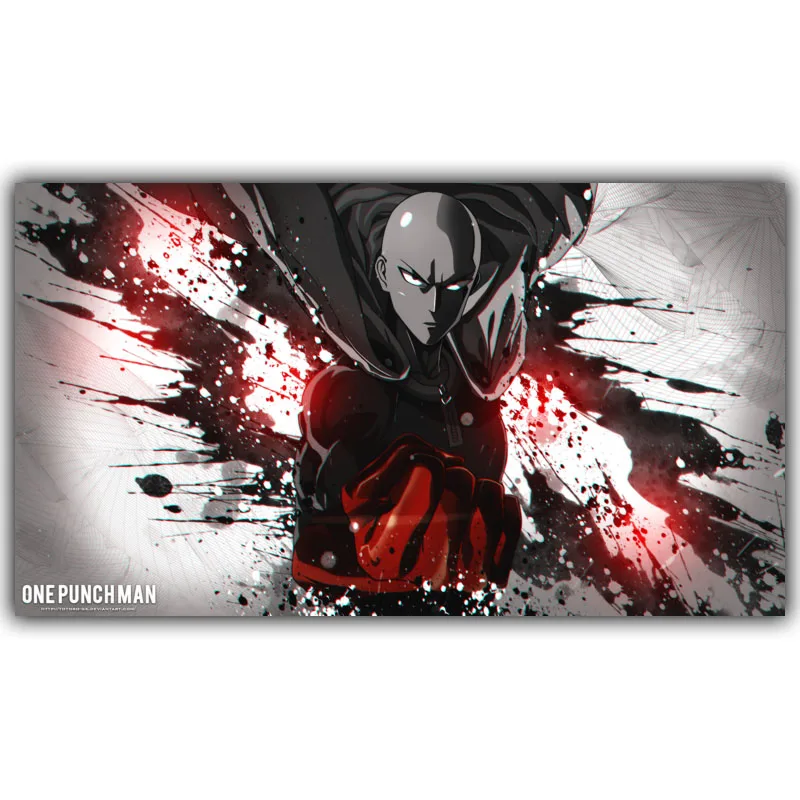 One Punch Man Poster Popular Classic Japanese Anime Home Decor