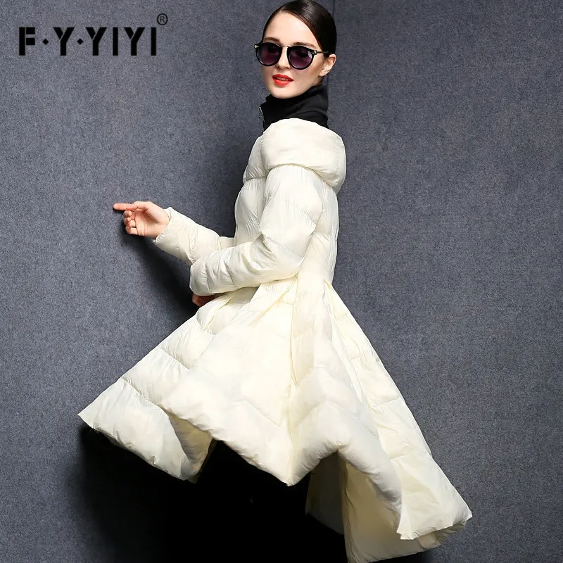 2016 new European waist long big swing skirt jacket 007 jpg slim lightweight jacket jacket