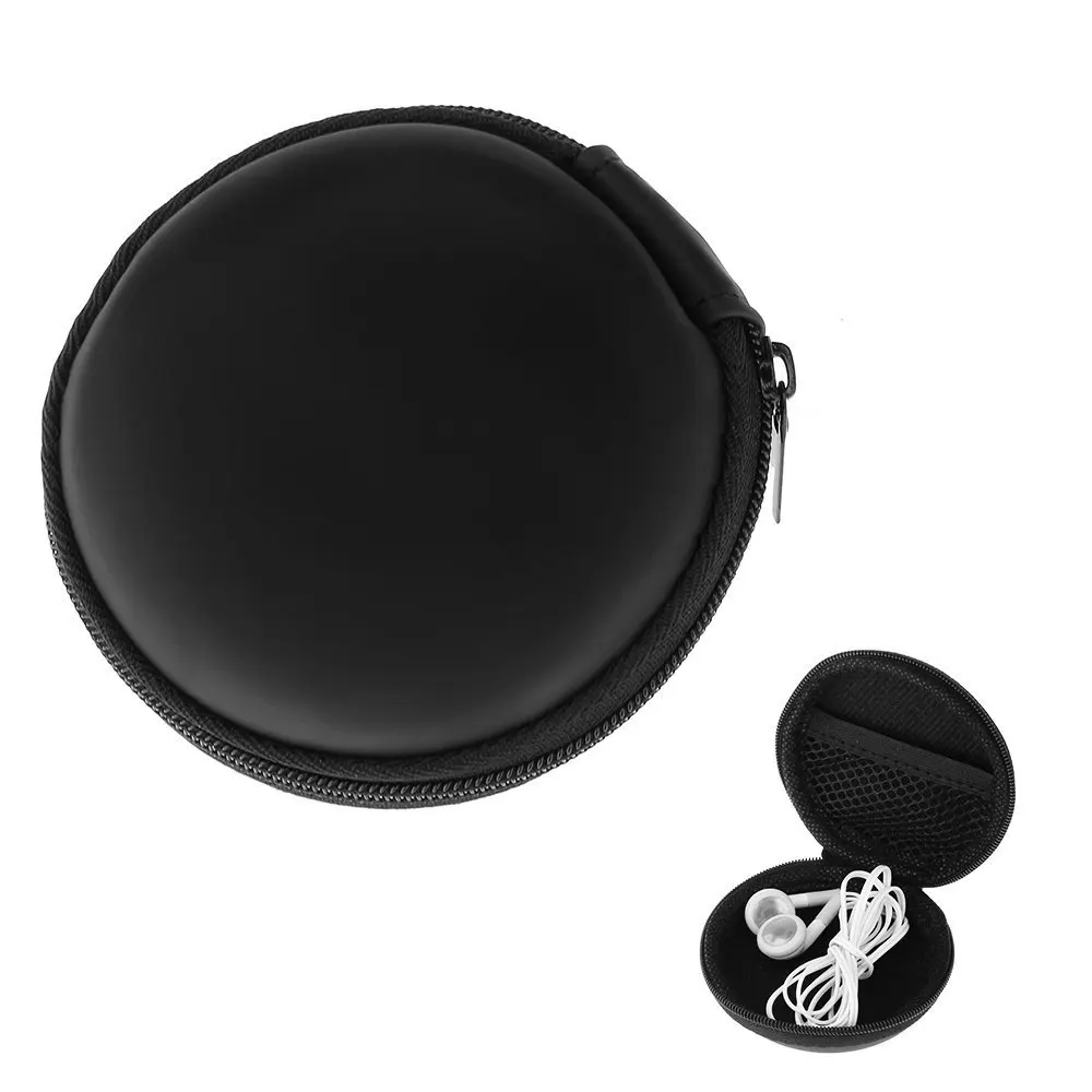 

Earphone Holder Case For Earphone Headphone Accessories Wall Charger USB Adapter Cable with Carabiner Battery Earphone Bag