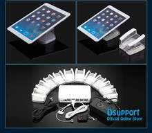 10 Ports Mobile Phone Tablet PC Anti Theft Burglar Device Phone Alarm Charging Security Display Stand Mobile Phone Security Box smart phone security display stand holder mobile cellphone secure burglar alarm system samsung anti theft display with charging