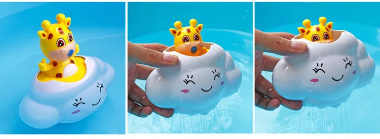 Милый мультяшный дизайн, детские игрушки для купания, для ванной, для душа, для пляжа, для игры в воду, забавные классические детские развивающие игрушки, подарки