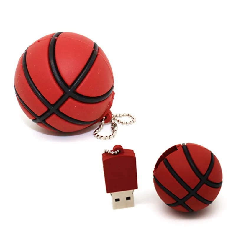 Pendrive Футбол Спорт 4 ГБ 8 16 32 64 Гб баскетбольная модель USB флэш накопитель для игры в