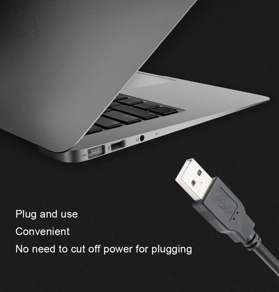 USB Extension Cable USB 2.0 Male to Female Extender cable Sync Cable for Computer PC Adapter Connector USB Extended Cable (4)