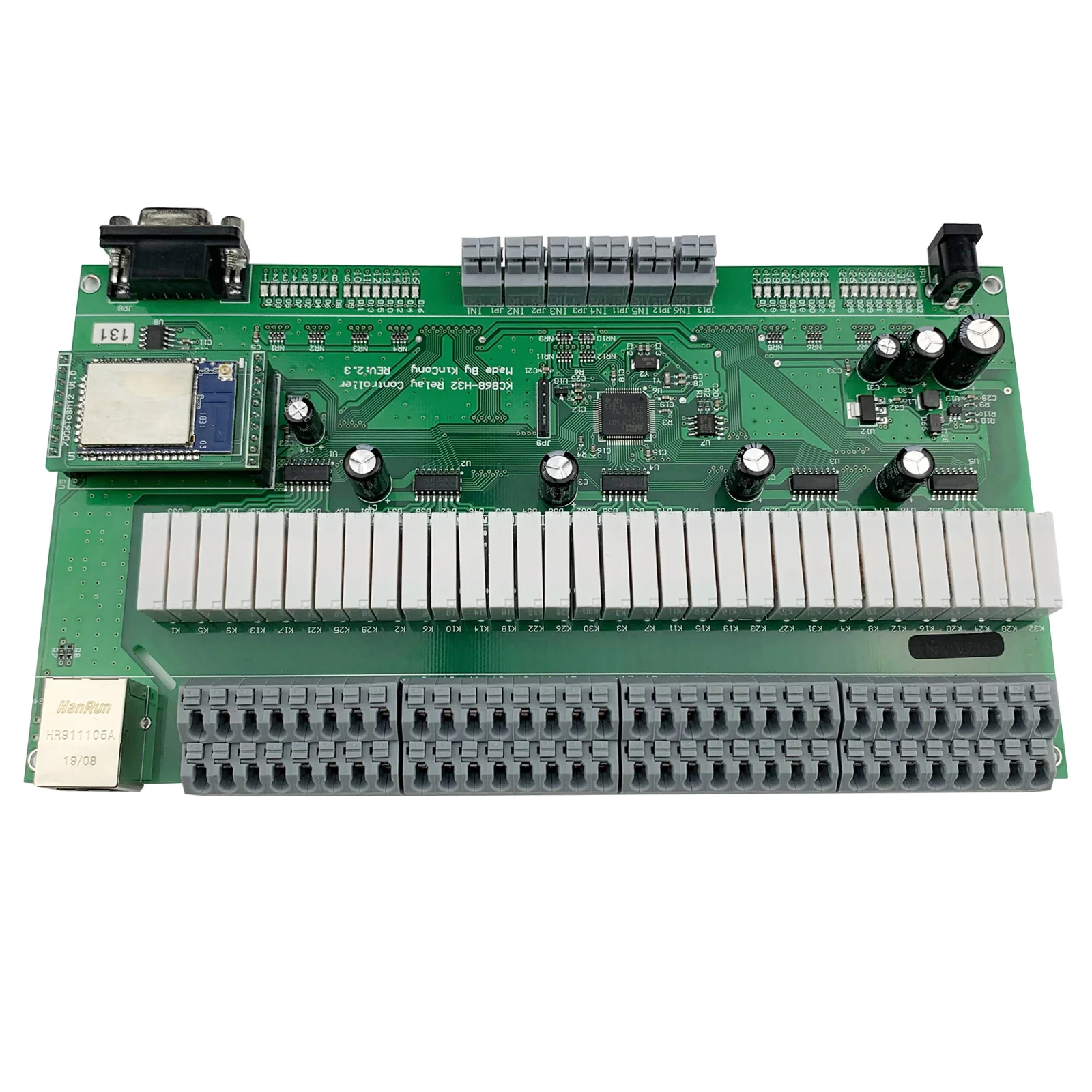 32 Gang Network WiFi TCP IP Relay Control Diy Switch Module PCB Board Smart Home Automation Remote Security Alarm Domotica