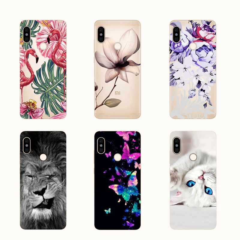 Soft TPU 5.99&quot Xiaomi Redmi Note 5 Case Cover Silicone Phone Bag For 5Pro Original |