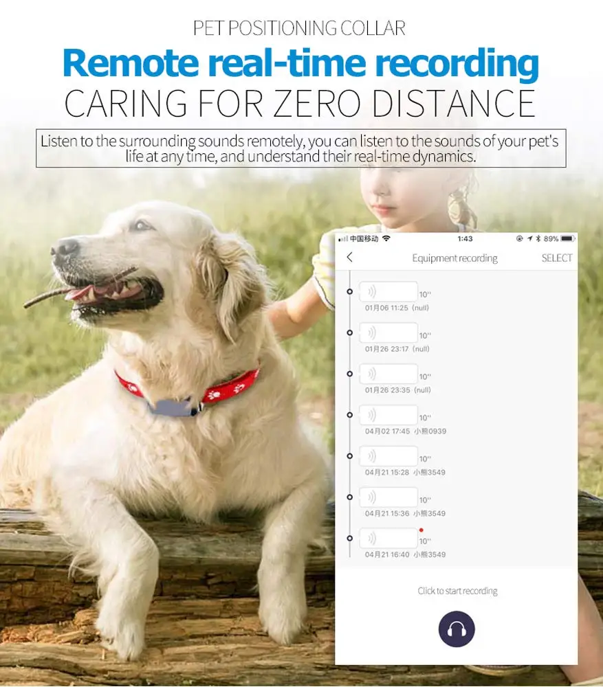 Smartlife с Pet gps трекеры, умный позиционирования воротник Модернизированный gps слежения ошейник для собак, ПЭТ активности контроль в режиме реального времени