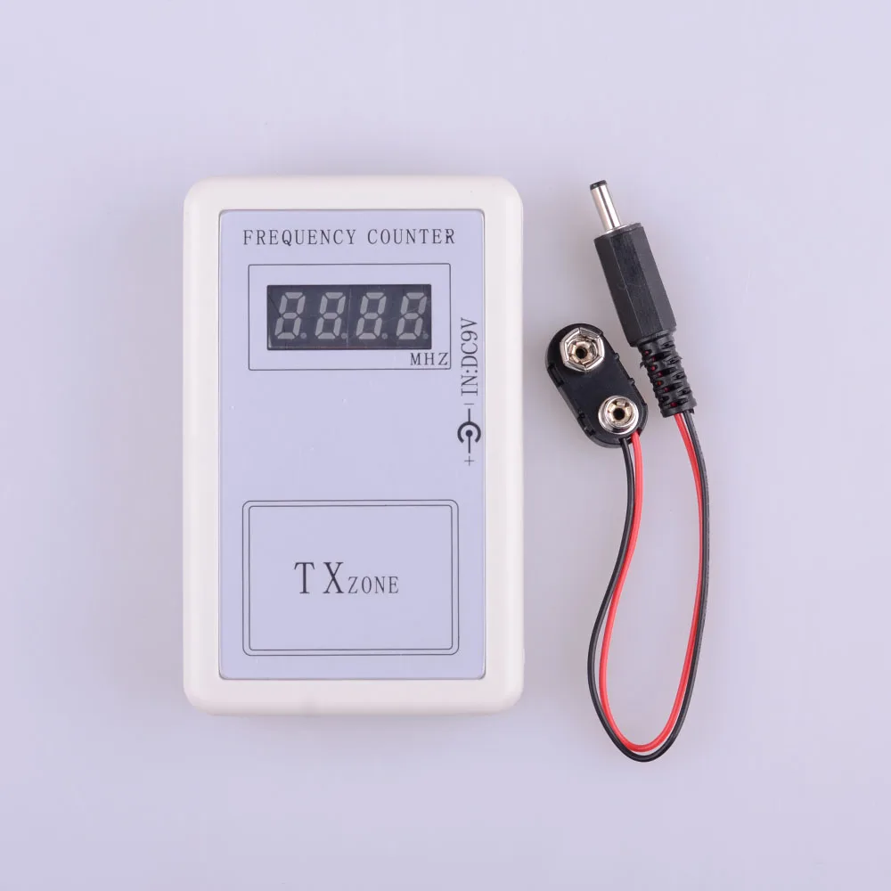 

Frequency Indicator Detector Cymometer For Remote Control Switch Frequency Counter Wavemeter Test Mini Portable 250-450MHZ