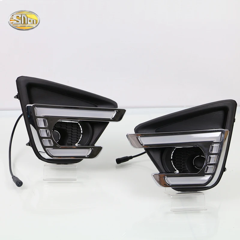 

SNCN LED Daytime Running Lights for Mazda CX-5 CX5 DRL fog lamp driving lights with 12V relay controller