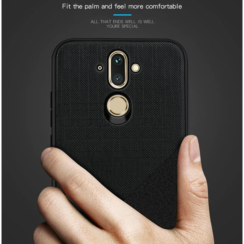 Mofi PC+Cloth Mixed Color Back Cover For Nokia 8 Sirocco Smartphone Soft Edge Case For Nokia 8 Sirocco Case For Nokia8 Sirocco Mofi PC+Cloth Mixed Color Back Cover For Nokia 8 Sirocco Smartphone Soft Edge Case For Nokia 8 Sirocco Case For Nokia8 Sirocco