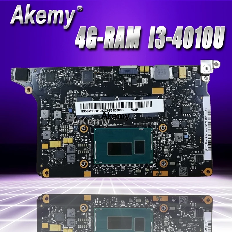 

VIUU3 NM-A074 Laptop motherboard for Lenovo YOGA2 Pro Test original mainboard 4G-RAM I3-4010U