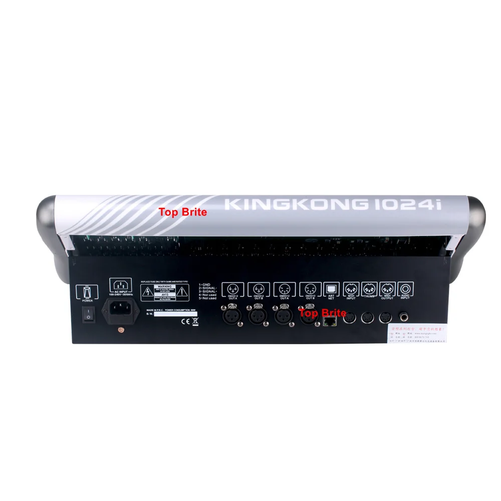 Kingkong KK 1024i профессиональный DMX контроллер 1024 каналы встроенный 135 графика