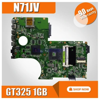 

N71JV mainboard Support I3 I5 CPU GT325 1GB For Asus N71J N71JV laptop motherboard can Test work 100% original