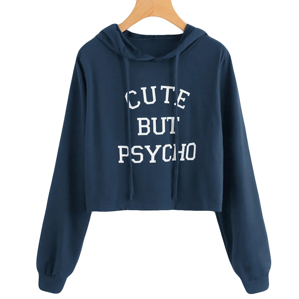 

2018 Letters Printed Pullovers Casual Long Sleeve Black White Sweatshirt Custom Text fashion Slogan Women Pullover Outwears