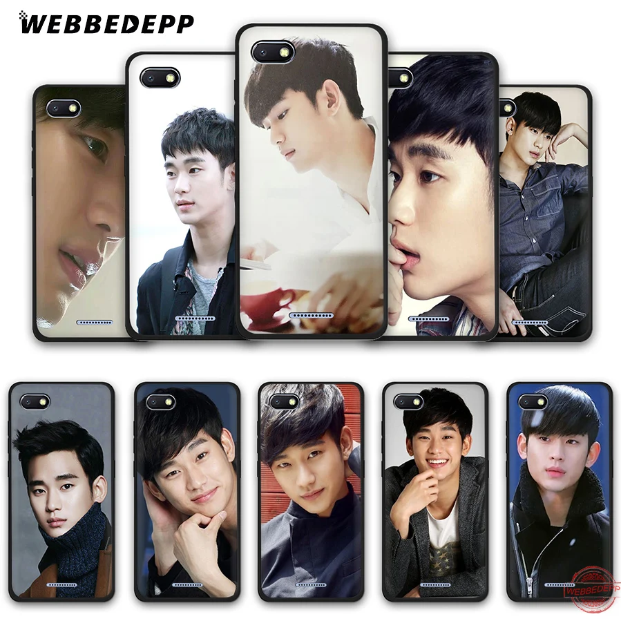 WEBBEDEPP Korean Actor Kim Soo Hyun Soft Phone Case for Redmi Note 8 7 6 5 Pro 4A 5A 6A 4X Plus S2 Go Cases | Мобильные телефоны и