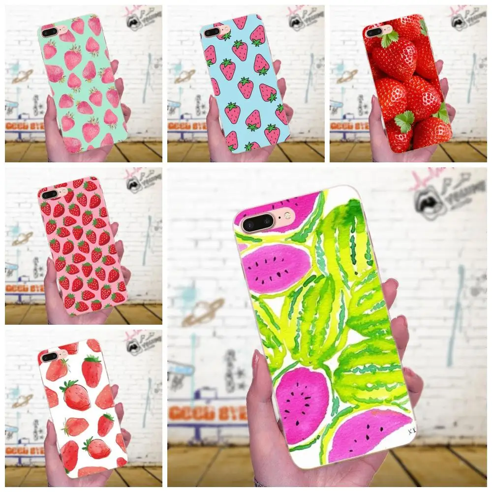 

Strawberry Summer Fruit For Xiaomi Redmi Note 2 3 3S 4 4A 4X 5 5A 6 6A Pro Plus Novelty Phone Case Cover