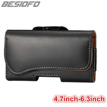 

Universal Magnetic With Belt Clip Waist Pouch Holster Sport Bag Phone Case For ZTE Nubia Z9 Z11 Z17 Mini AXON MAX Blade Z X V9