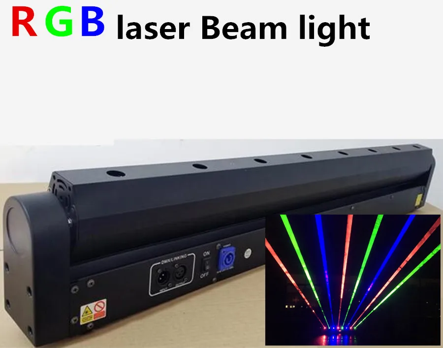 8 Eyes laser lights R,G,RGB beam dmx moving head laser lights