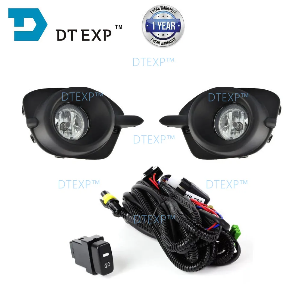 

2013 fog lamp set FOR PAJERO SPORT front light FOR MONTERO SPORT CHALLENGER lamp set with wires bulb switch 8321a144