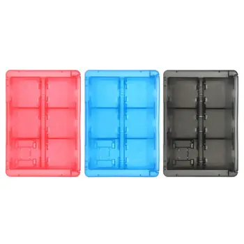 

24in1 Protective Case Game Cards Cartridge Holder Storage Box Organizer Shockproof Shell for Nintendo Switch 3DS 2DS/DS Lite/DSL