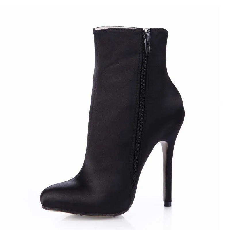 

shoes woman sexy high heels women winter ankle boots zapatos botas mujer invierno ladies dress party valentine shoes plus size