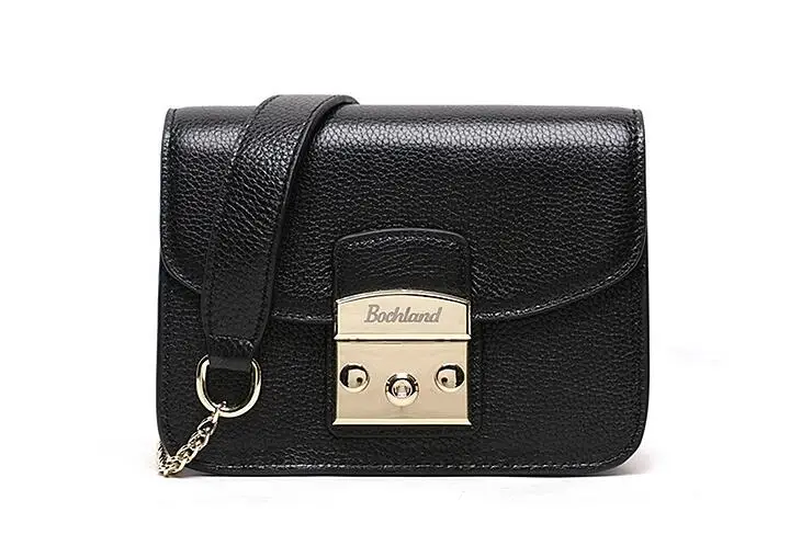 2019 Elegant Shoulder Bag Women Genuine Leather Luxury Handbags Women Bags Office Lady Bags Messenger Crossbody Bag for Women