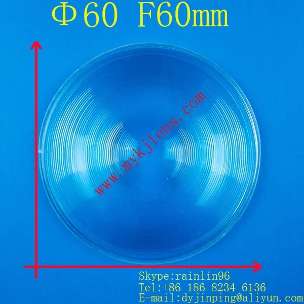 Линза Френеля DIY ТВ проекция солнечный плита Диаметр 60 мм короткое фокусное расстояние 60 мм Бесплатная доставка d60mm f60mm