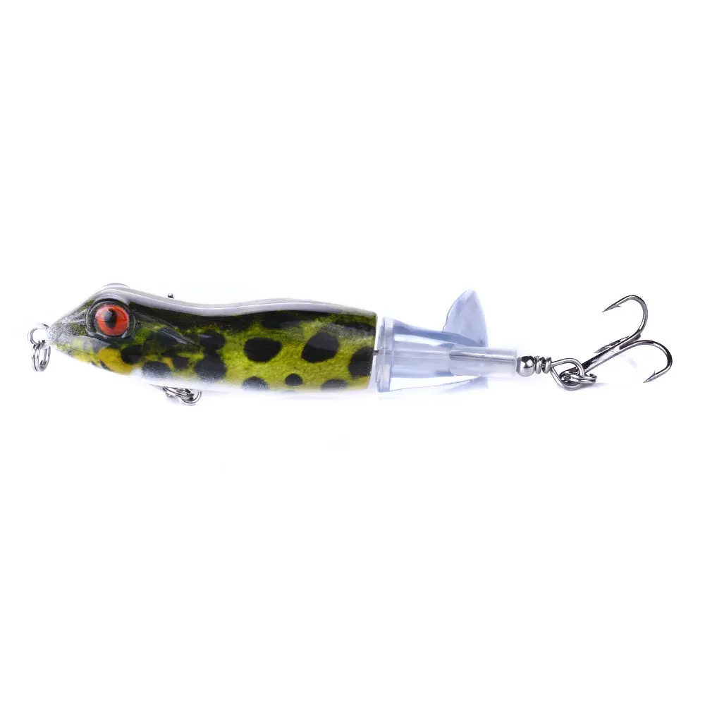 Lot De 9 Leurres Grenouille Topwater - 4cm / 6g - Pour Truite, Perche, Brochet