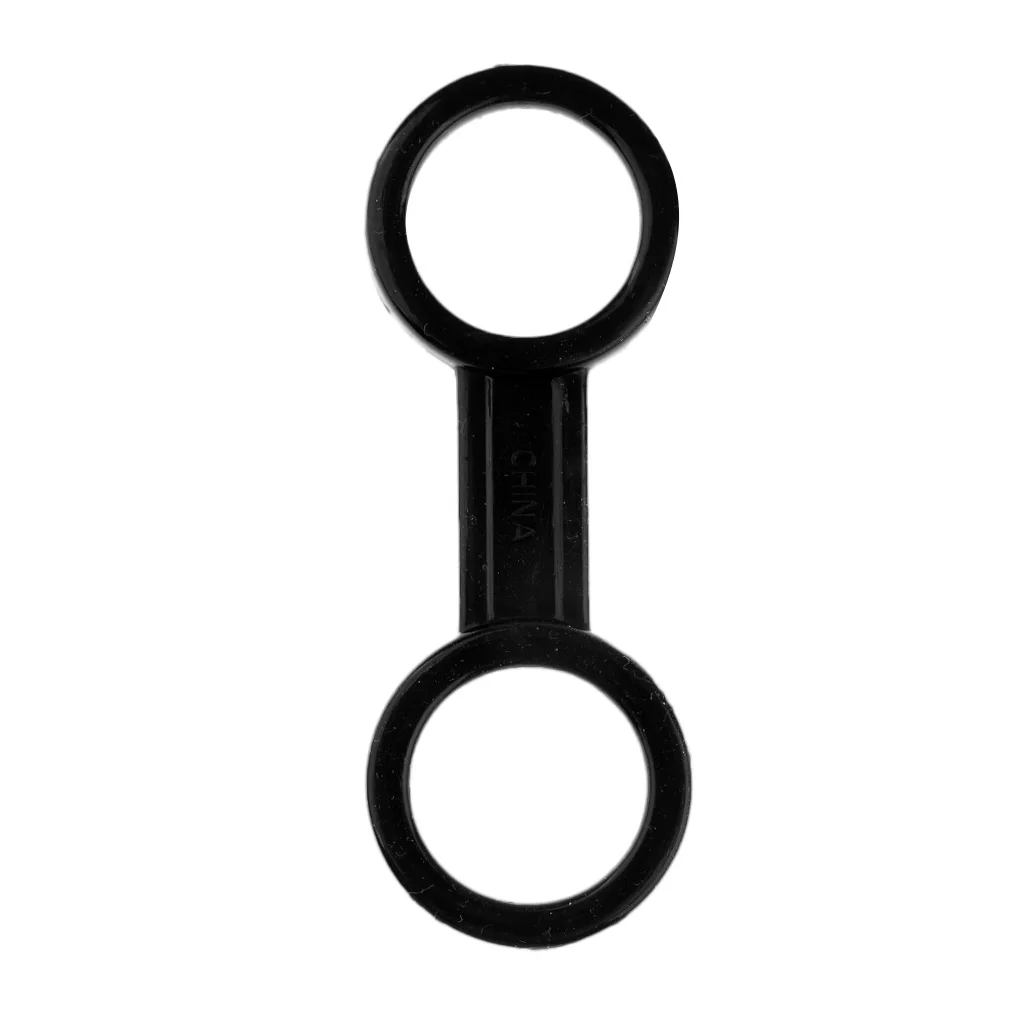 Dual Ring Type perfk 2Pcs Universal Scuba Diving Silicone Snorkel Keeper Holder Retainer Black Dual Ring Type perfk 2Pcs Universal Scuba Diving Silicone Snorkel Keeper Holder Retainer Black