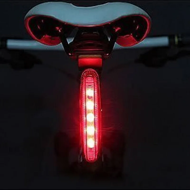 Excellent New High Power 5 LED 3 Mode Cycling Bicycle Tail Light Bike Caution Safety Rear Tail Lamp Light SM013 1 Excellent New High Power 5 LED 3 Mode Cycling Bicycle Tail Light Bike Caution Safety Rear Tail Lamp Light SM013 1
