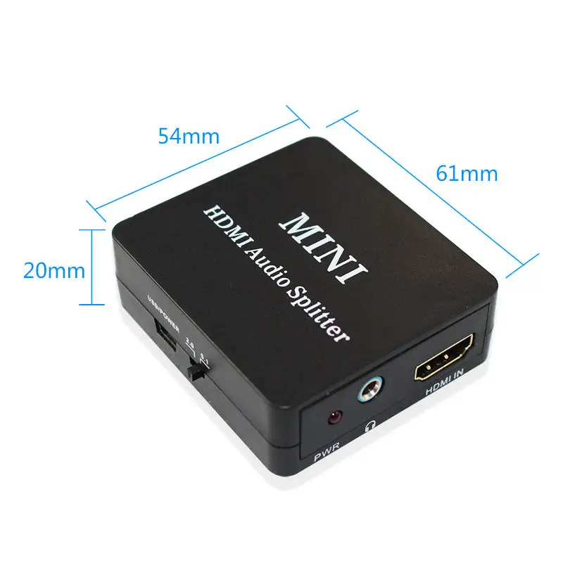 HDMI аудио экстрактор оптический TOSLINK SPDIF + 3 5 мм|Система управления CCTV| |