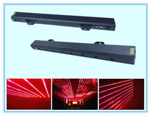 Rasha 200mw 650nm Red Color 8 Holes Laser Curtain Light DMX512 Laser Beam Light Blue Color