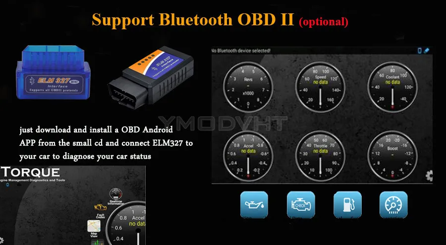 Ymodvht 9 дюймов 4 Гб+ 64 ГБ Android 9,0 Автомобильный DVD Радио Для Kia Borrego Mohave 2008-2012 2013 gps навигации мультимедиа