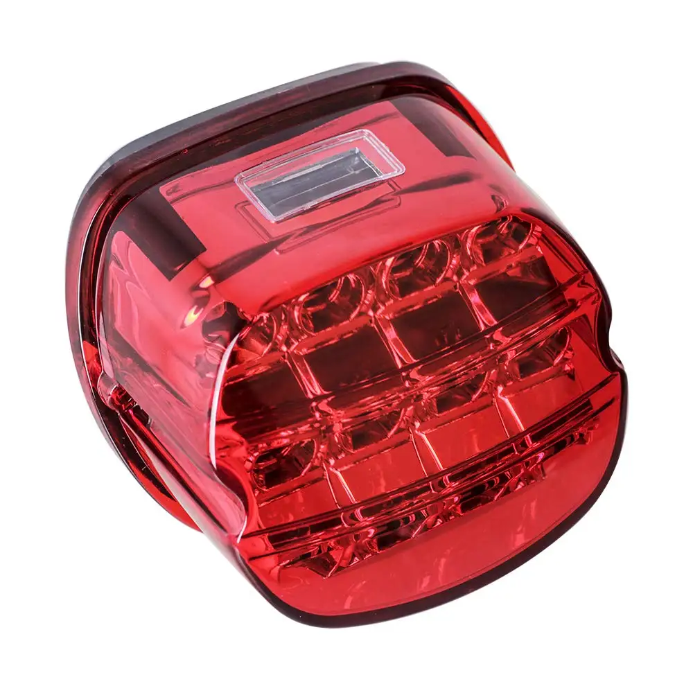 

Layback LED Tail Lamp-67800355 Smoke Tail Brake Light Layback LED Tail Lamp-67800356 Motorcycle License Plate Rear Lamp